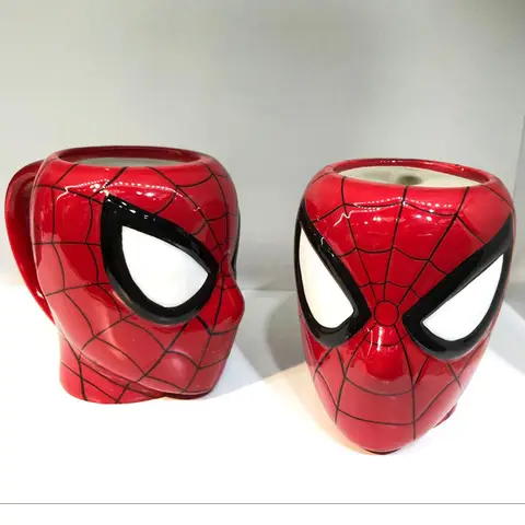 DC, Marvel movie-themed eco-friendly and creative cartoon ceramic cups, ceramic cups, water cups, personalized coffee cups