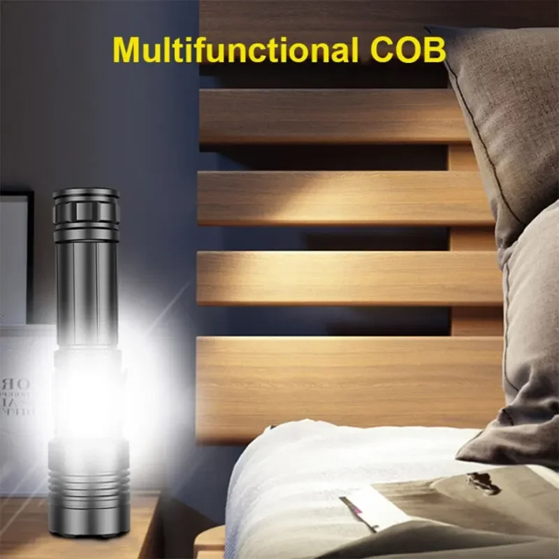 سوبر XHP120 قوية مصباح ليد جيب XHP90 عالية الطاقة مصباح شعلة قابلة للشحن التكتيكية مصباح يدوي 18650 Usb التخييم مصباح #3