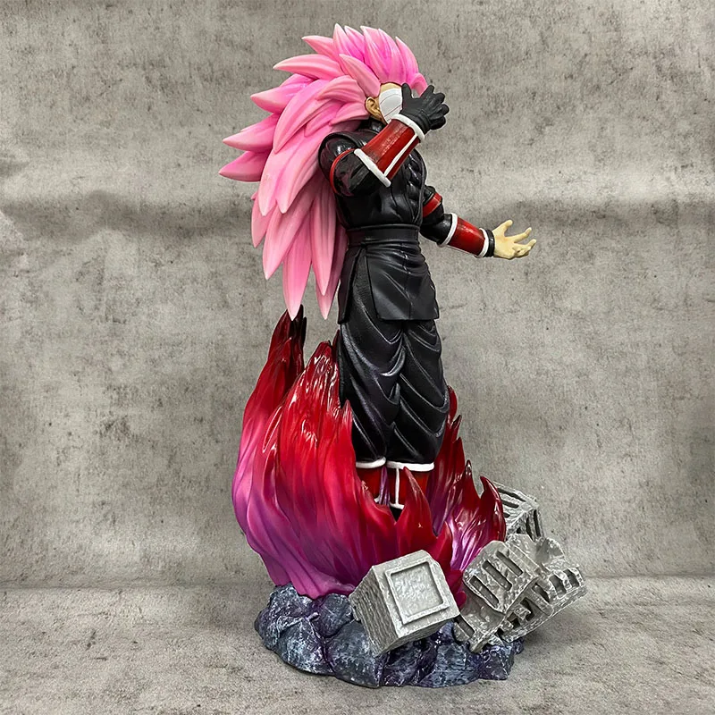 32cm Dragon Ball Zamasu Anime Figurine Black Goku Ssj3 Figurine Action Figures Decorate Statue Collection Model Toys Gifts Pvc