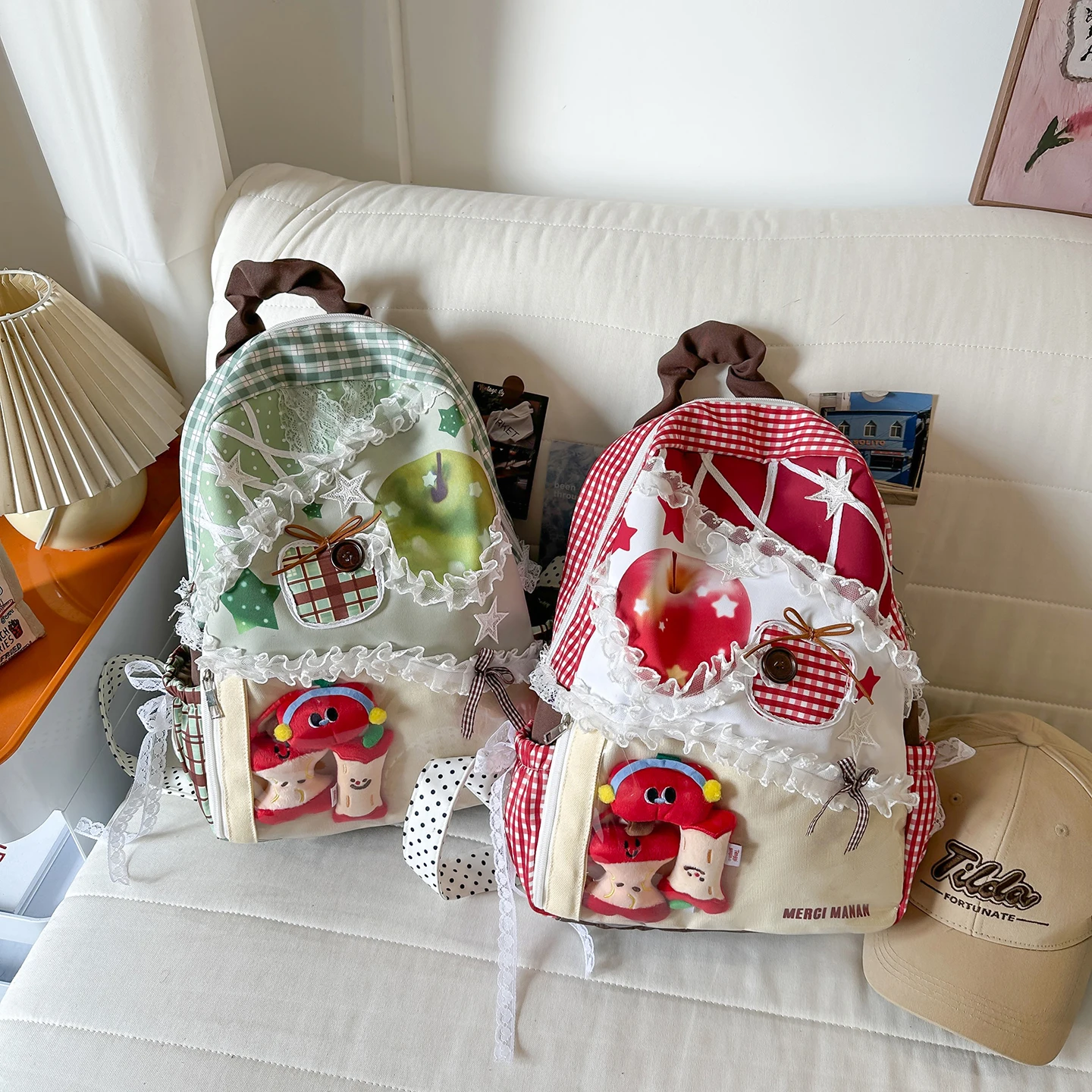 Colorful Backpack for College  - Women Bags College ulasan dan harga
