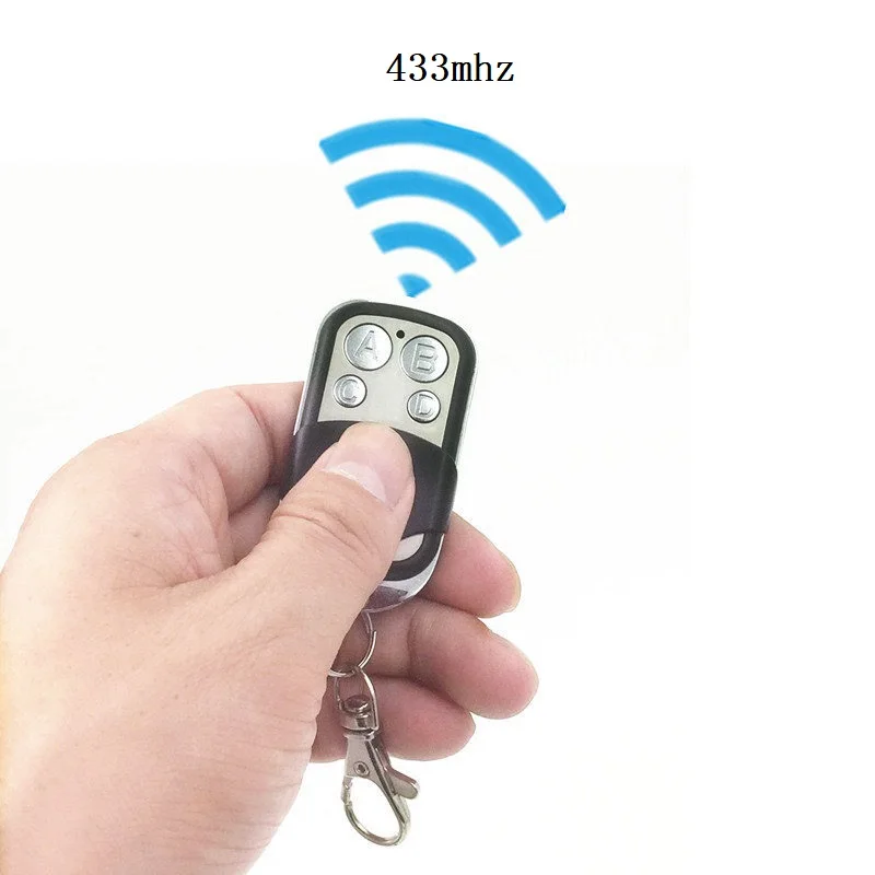 Cloning Duplicator Key Fob A Distance Remote Control 433MHZ Clone Fixed Learning Code Rolling Code For Gate Garage Door