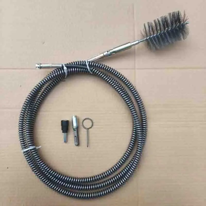 1PCS Kitchen Toilet Sewer Blockage Tool 16mm Diameter Pipe Dredger 1/3/5 Meter Long Clogs Cleaning Sewer Drain Dredge Spring