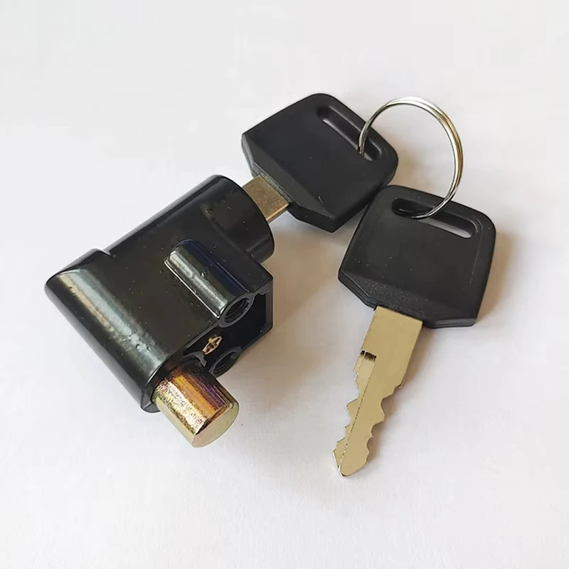 

Electric Bicycle E-bike Electric Vehicle Battery Box Lock Front Lock Big Head Lock Electric Vehicle Anti-theft Lock Battery Lock