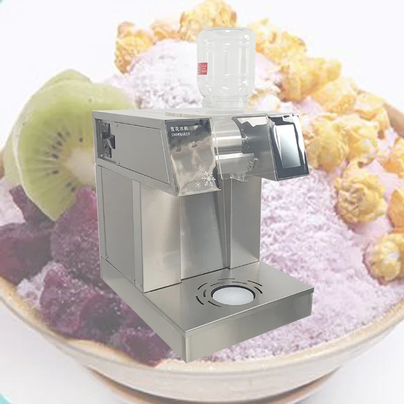 

Electric Ice Shaver Granizing Machine 240Kg/H Commercial Snow Cone Chopper Slush Crusher Snow Ice Machine