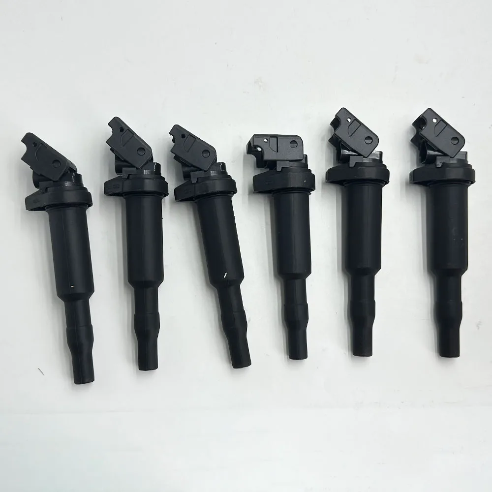 InStock 1/6Pcs Ignition Coils 0221504470 For BMW 325i 335i 328i 525i 530i 330i 650i X3 X5 M3 12138616153 12137594937 12138657273