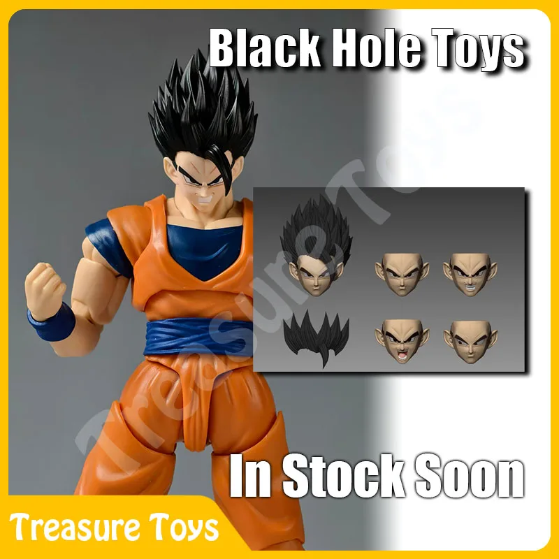 

Spot SaleBlack Hole Toys Son Gohan Head Sculpt Dragon Ball Mystic Ultimate Son Goku Head Accessories Anime Action Figure Toys Gi