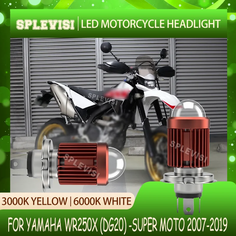 

The Easy Upgrade: Plug & Play LED Motorcycle Bulb For YAMAHA WR250X (DG20) -Super Moto 2007 2008 2009 2010 2011 2012 2013-2019