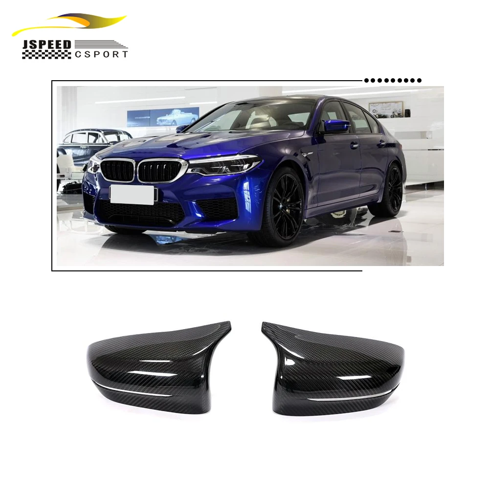 

Suitable for BMW 5 Series F90 M5 sedan 4-door 2018-2020 RHD carbon fiber adhesive side mirror covers