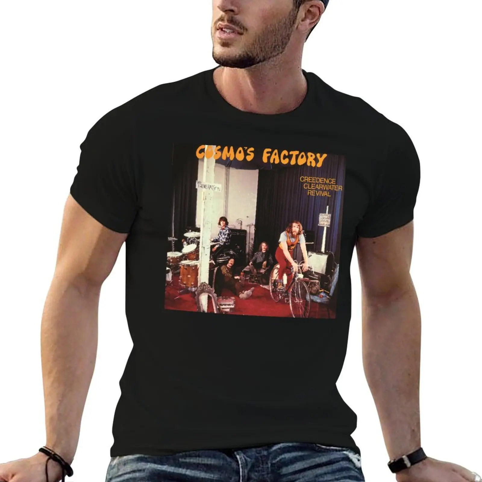 CCR - Cosmos Factory T-Shirt graphic t shirts for man man t shirt cotton high quality t shirt for man T-shirt