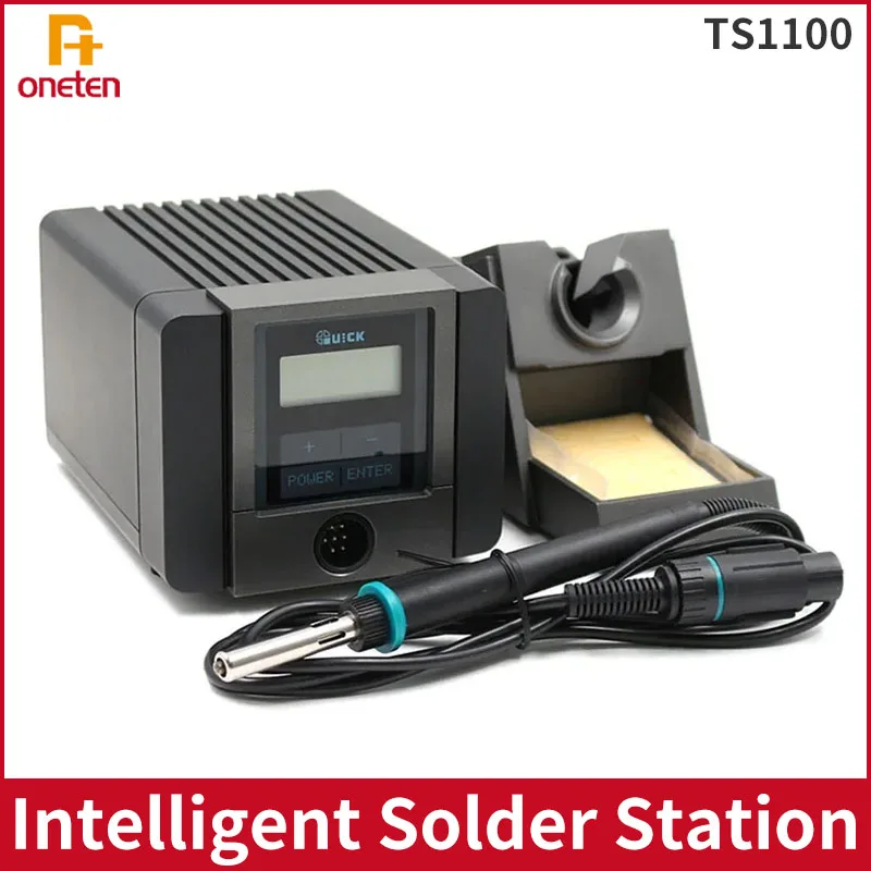 Quick TS1100 Solder station intelligent lead-free 90W constant temperature adjustable soldering iron welding station