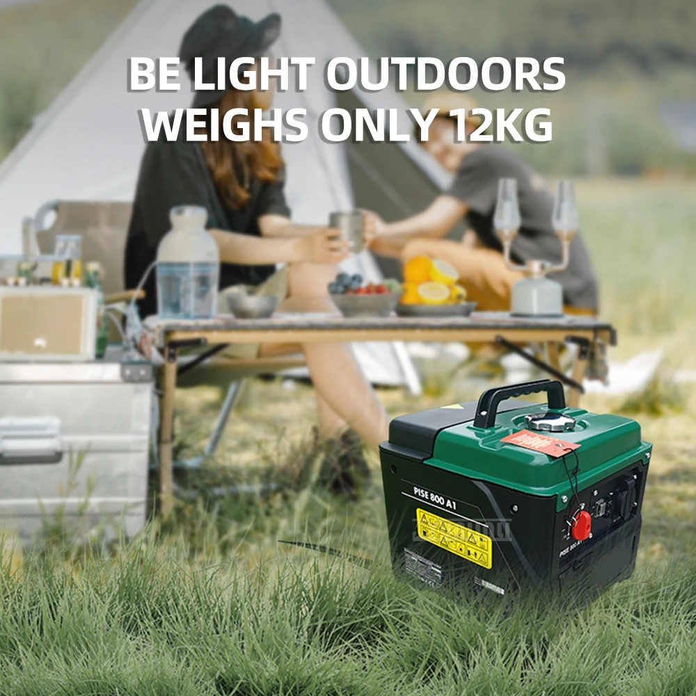 

2026 Inverter generator 0.8KW home RV outdoor generator 220V silent frequency conversion