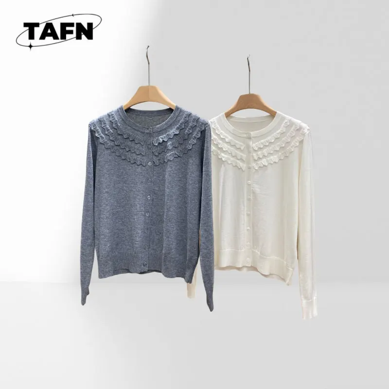 

Винтажный кашемировый кардиган премиум-класса — классический дизайн для повседневного элегантного дизайна для повседневного комфорта AJ2903