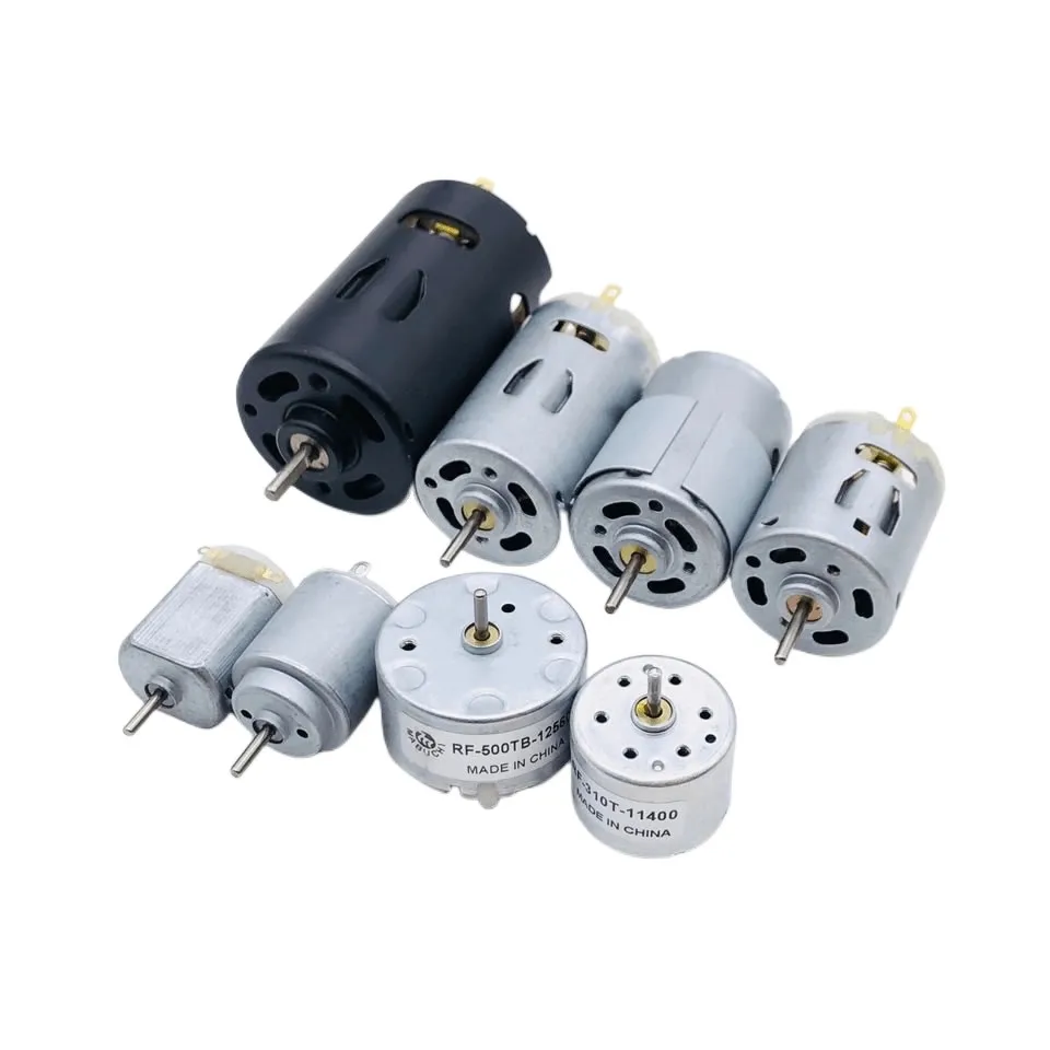3V 6V 12V DC motor 130/280/365/385/775, DIY high-speed small motor for vehicle, ship, and model toy