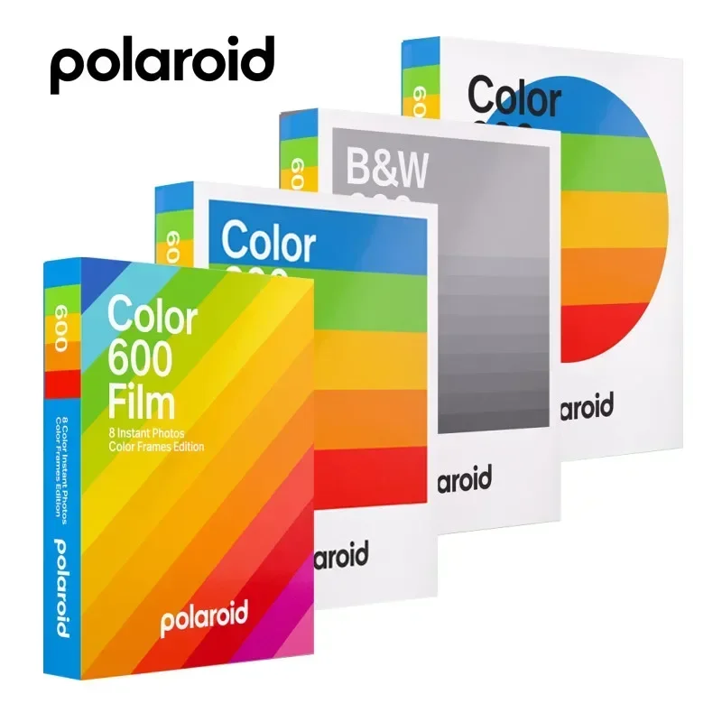 Polaroid Originals Instant 600 Film Color Black-White For Onestep2 Instax Camera SLR680 636 637 640 650 660 Autofocus Impossible