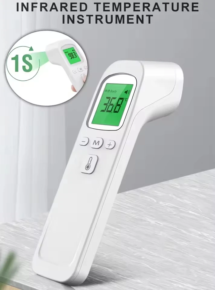 

Medical Infrared Thermometer - Non-contact Quick Temperature Measurement for Adults & Kids, Body & Forehead, Handheld