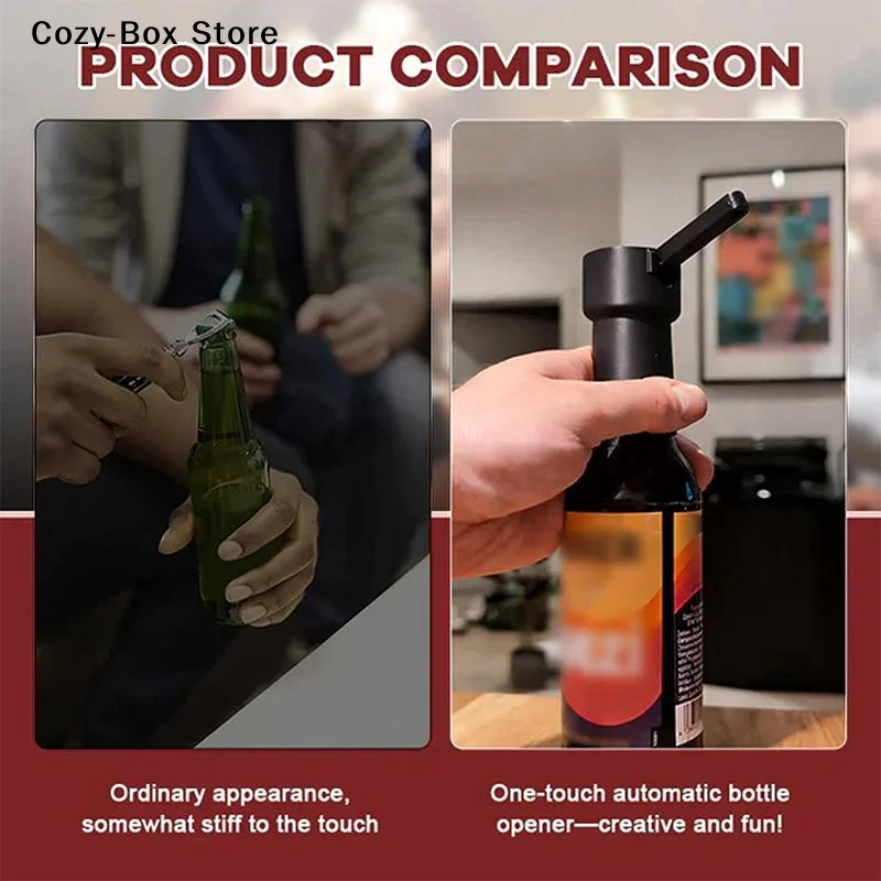 [ZY]Funny Creative Lever Beer Bottle Opener Bottlecap  Opener For Different Beer Bottles Kitchen Gadgets[ZY]