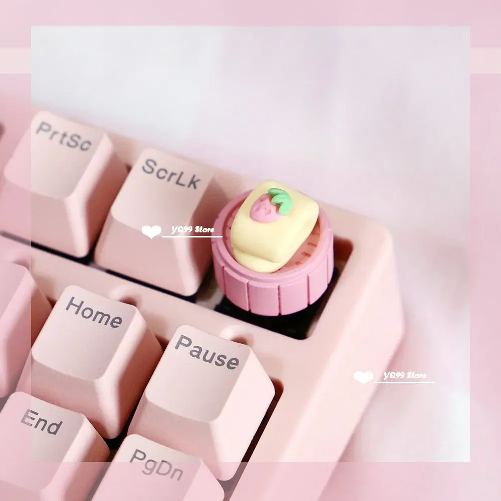 Personality Mechanical Keyboard Gourmet Food Play Keycaps Magnetic Suction Design Office Decompression Cute Cherry Mx Esc Keycap