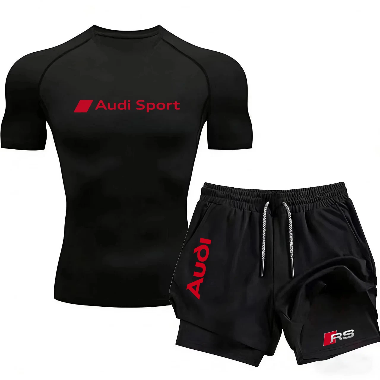 

Men's tight sports outfit suit - quick-drying sports clothing - fitness running - gym fashion sports outfit - training sports ou