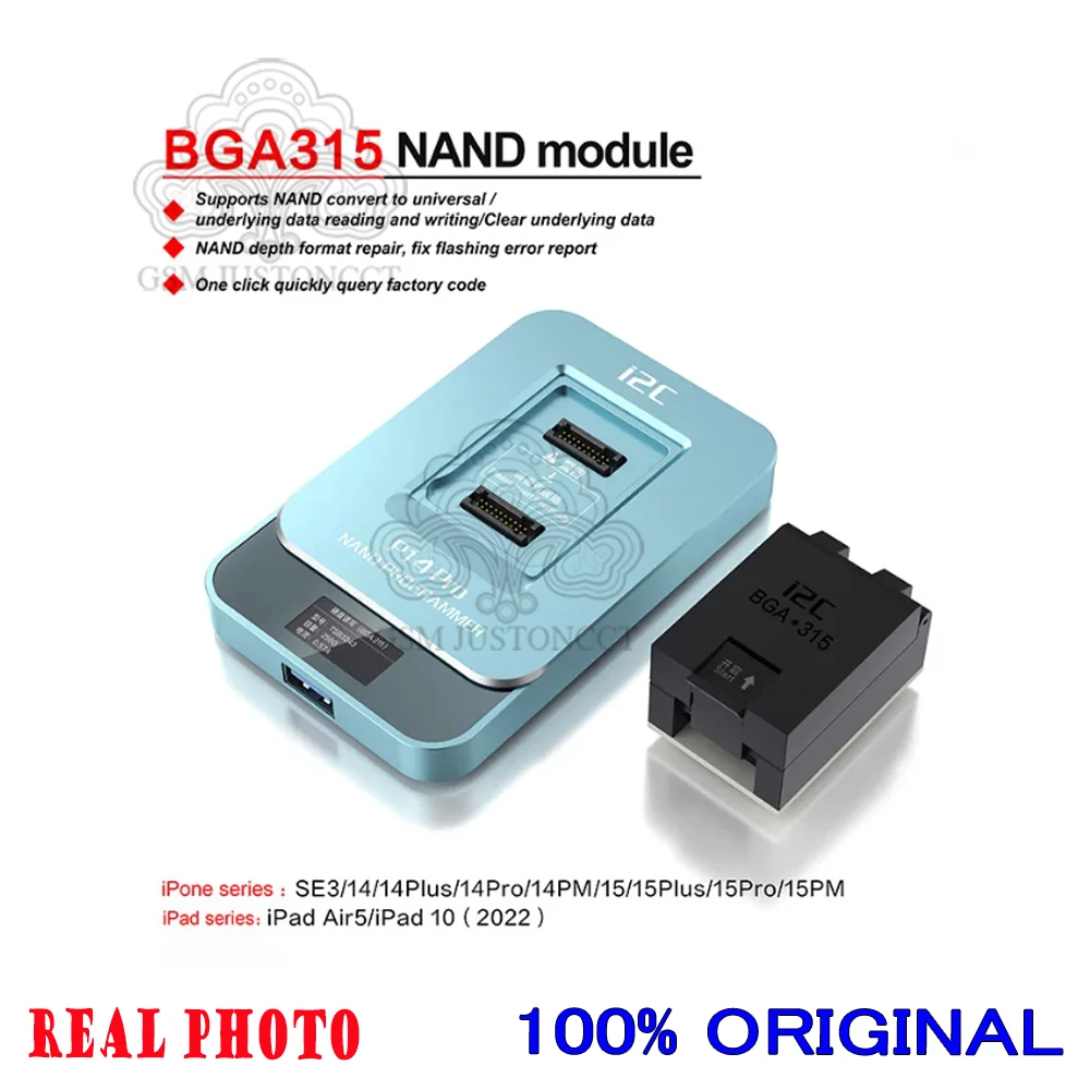 I2C p14 pro nAND programmer for iPhone 6-15 Pro Max, for iPad, hard disk, data read, write SN, unbind, WiFi tool - Image 2