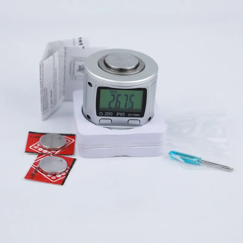 Waterproof Electronic Digital Tool Alignment Instrument Z-axis Setter, Tool Positioning Instrument Backlight with Magnetic