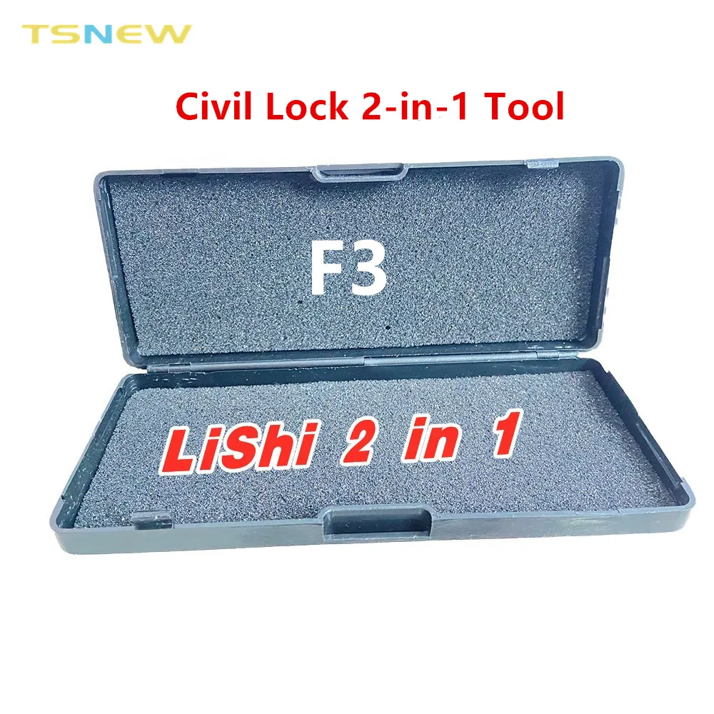 lishi style Civil Lock 2-in-1 Tool F3