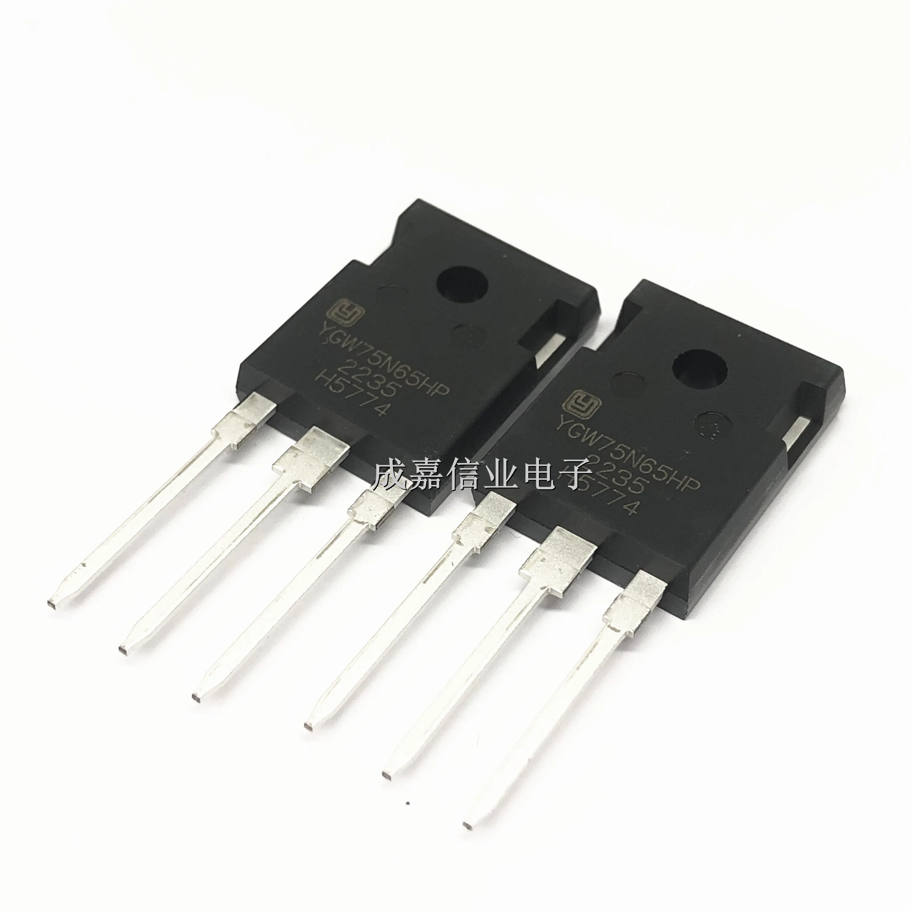 5pcs/Lot YGW75N65HP TO-247-3 650V 75A Trench Field Stop IGBT Operating Temperature;-40C-+175C