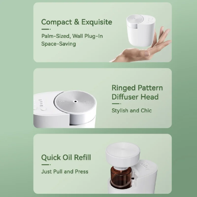 110-240V Smart Scent Machine BT And Key Control Essential Oil Fragrance 60ML Diffuser Aromatherapy For Home Hotel Spa Car