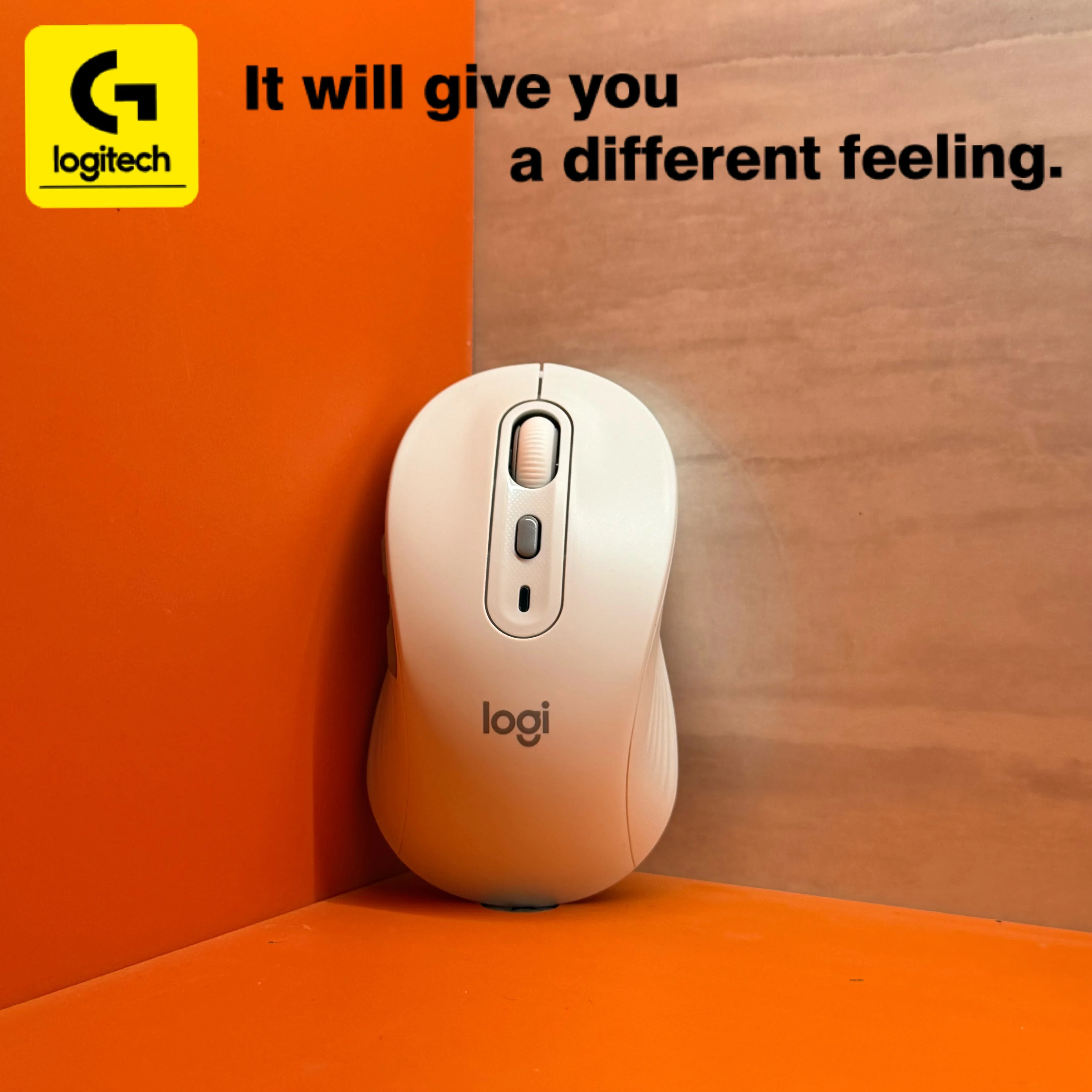 

[Комфортная работа в офисе] Беспроводная бесшумная Bluetooth-мышь Logitech M750, передовая оптическая технология