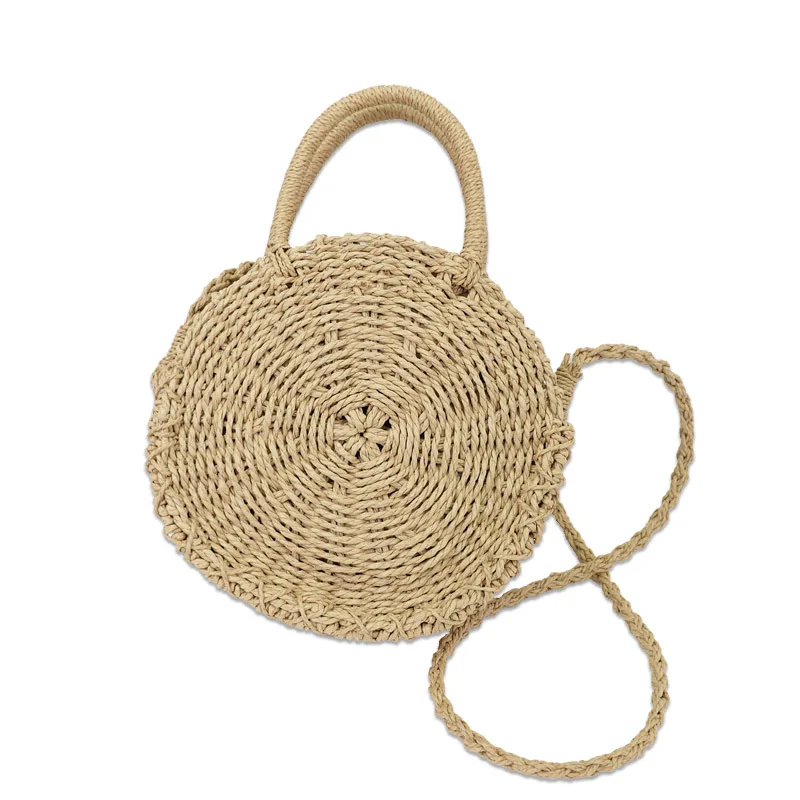 

Women Straw Crossbody Bag Summer Beach Weave Shoulder Bag Rattan