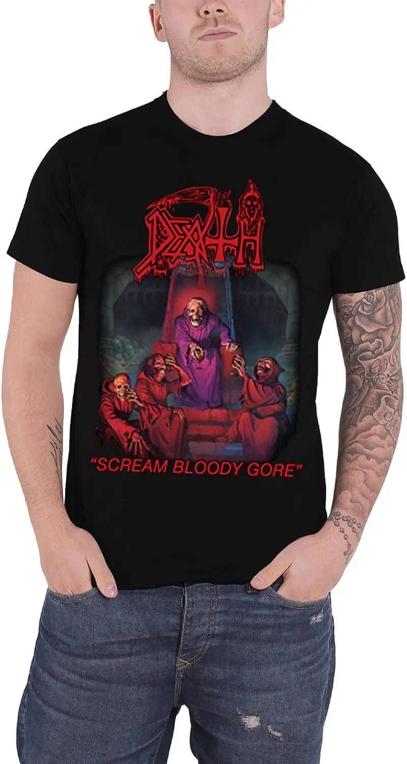 Death Scream Bloody Gore Official Mens New Black T Shirt