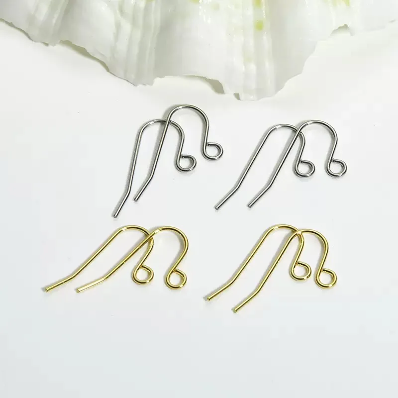 Gold, White K, Rose Gold Three Color Single Hole Ear String DIY High-quality Earring Making Supplies Earring Material
