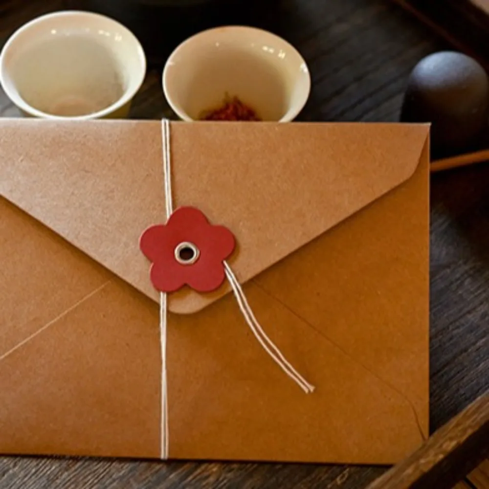 20 шт. винтажные оконные конверты на день Святого Валентина, подарочный конверт, конверты из крафт-бумаги «сделай сам», подарочная упаковка, сумка, обложка для пригласительной карты