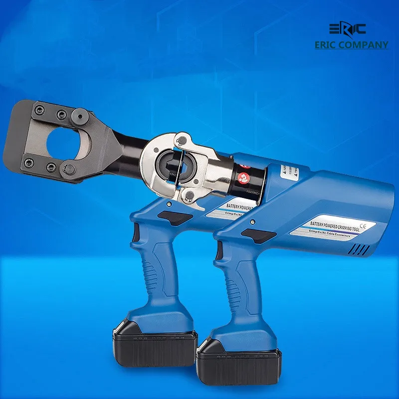 プロプレス16-300m電動油圧工具バッテリー式ケーブルラグ端子ワイヤー圧着機11個のダイス鋼切断工具