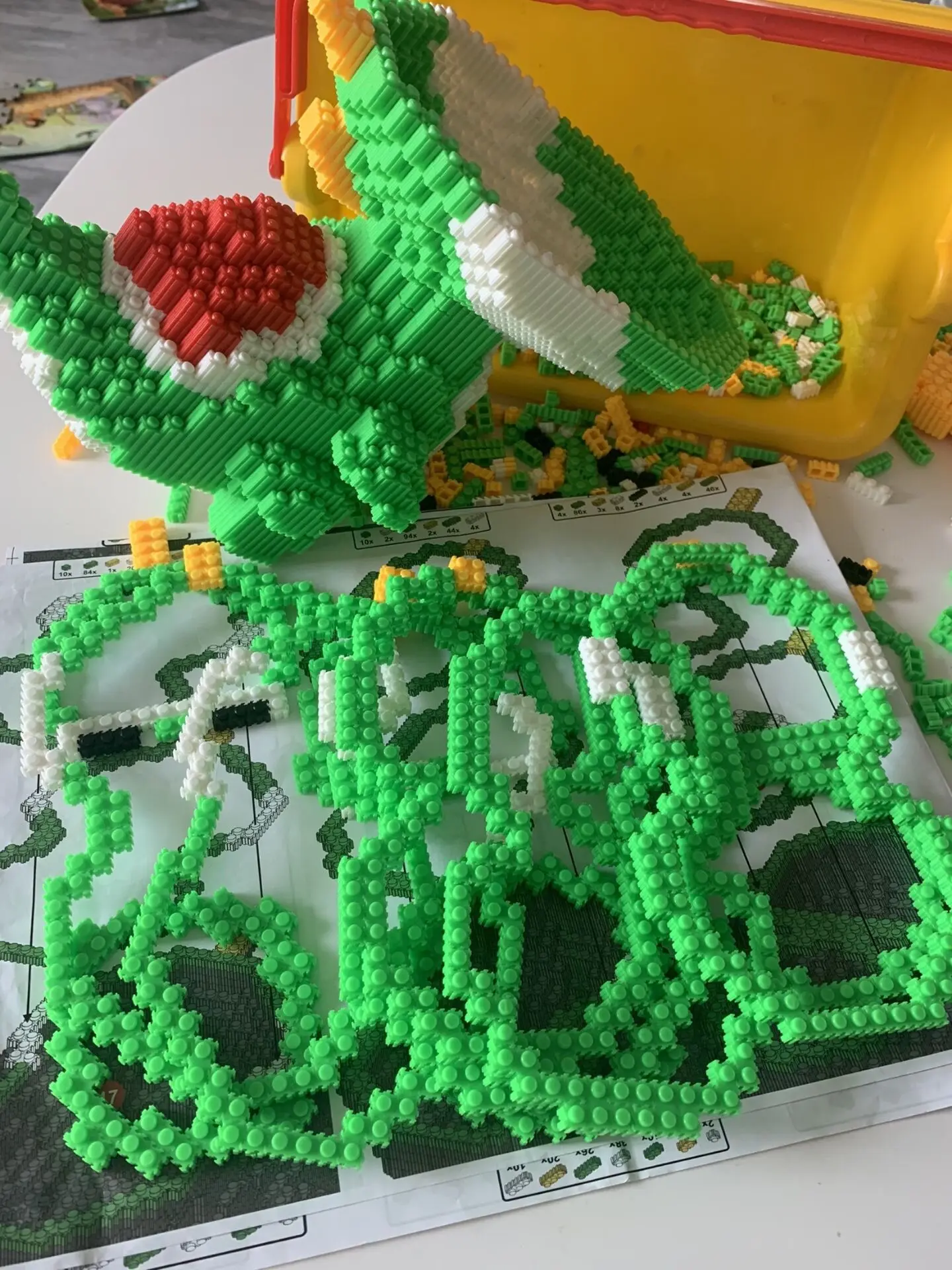 Known Built Micro Mini Building Blocks Toys crea la tua giungla di dinosauri verdi compagno di giochi perfetto per bambini e ornamento decorativo