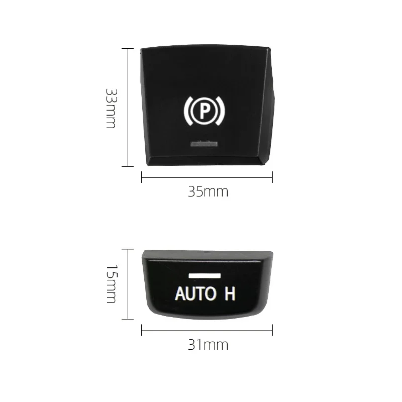 Electronic Parking Brake Switch Auto H Button Replacement For BMW 5 7 X3 X4 X5 X6 M5 Series F01 F02 F10 F12 F15 F16 F25 F26
