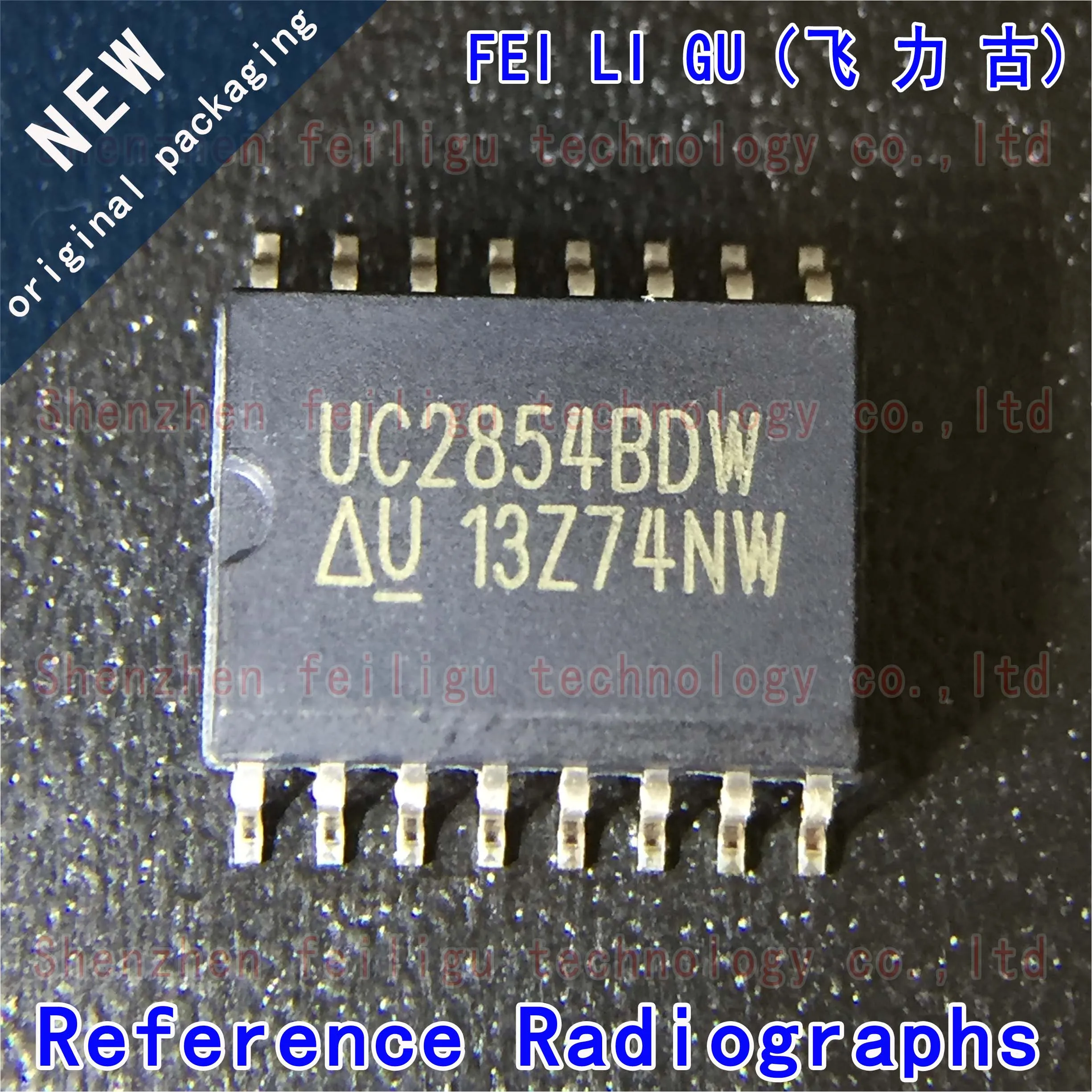 

1~30PCS 100% New original UC2854BDWTR UC2854BDW UC2854 package:SOP16 power factor controller PFC chip