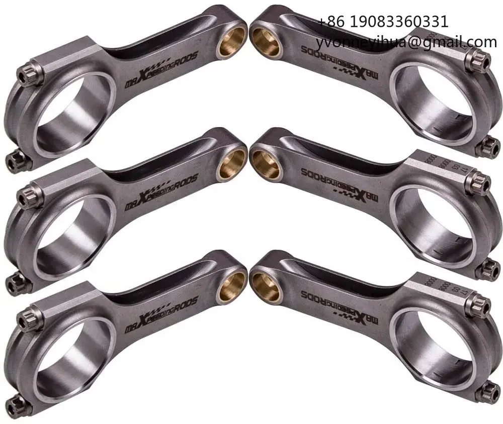 

MaXpeedingrods 6PCS Connecting Rods For Jeep 3.6 V6 For Chrysler Pentastar For Volkswagen Routan 156.5 Mm Conrod Manufacture