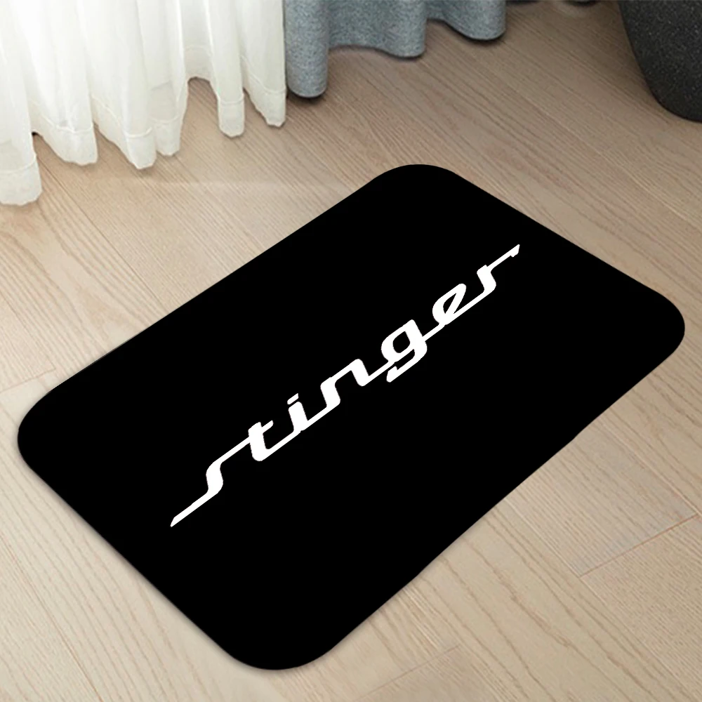 Kia Stinger logo Doormats Home Carpet Entrance Door Mats Modern Decor Carpet Bathroom Floor Mats 281