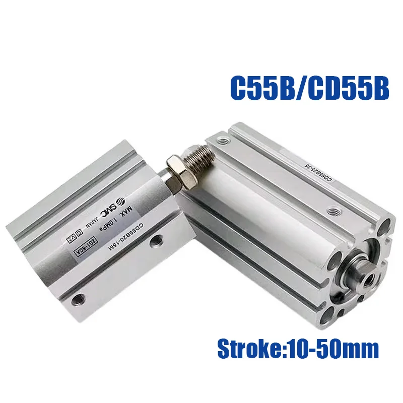 C55/CD55B Thin Cylinder NEW C55B20-10M C55B25-15M C55B32-20M C55B40-30M C55B50-100M C55B63/CD55B20 CD55B25 CD55B32 CD55B40