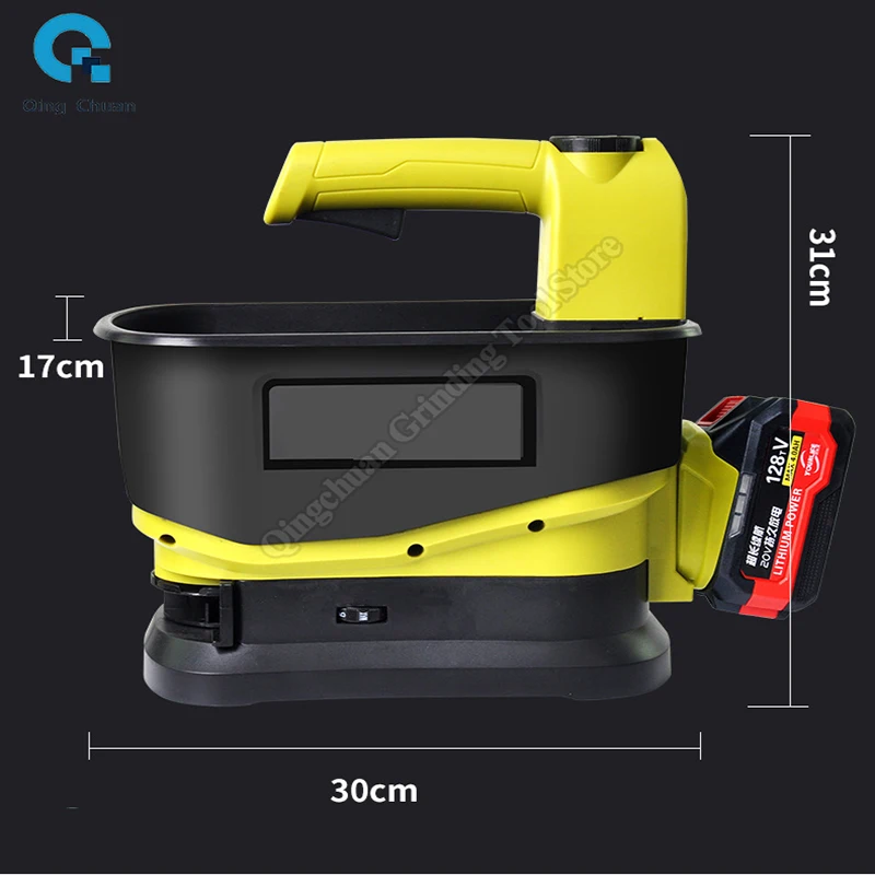 Seeds Planter Fertilizer Sowing Electric Handheld Spreader Feeding Machine Grass Seed Vegetable Small Seed Planting Machine