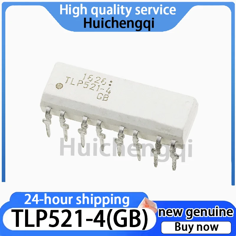 10PCS Original Genuine Direct Insertion TLP521-4 (GB) DIP-16 Quad Optocoupler Chip/transistor Output