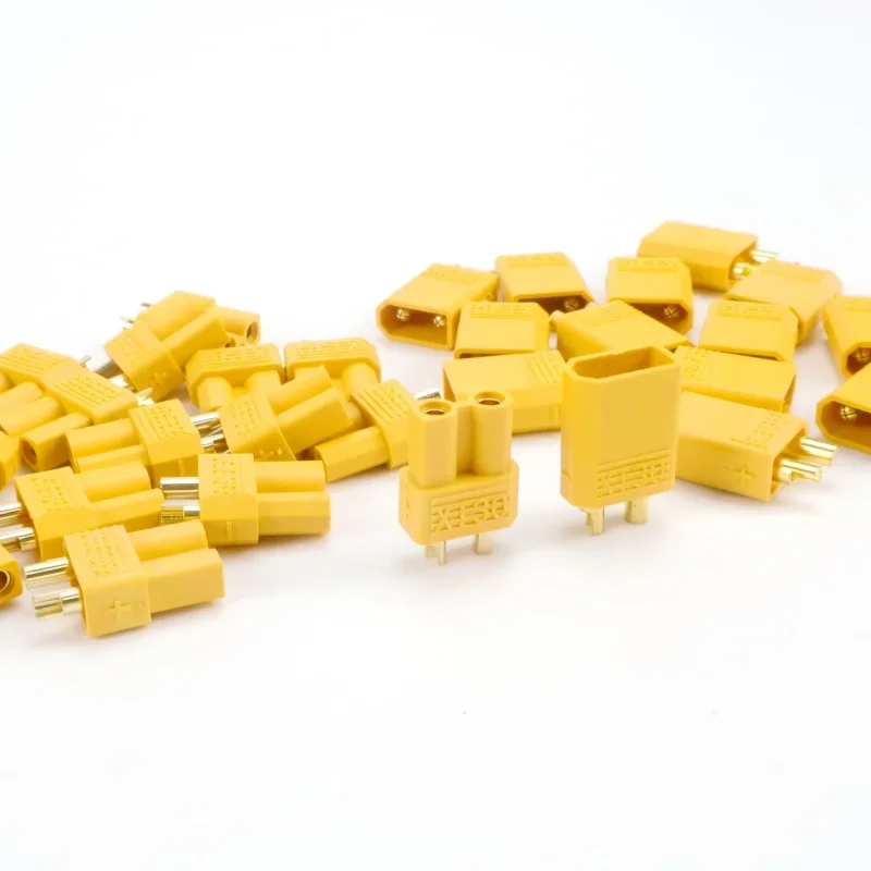 Conectores tipo bala para batería Lipo RC Quadcopter Multicopter piezas de accesorios de aviones XT30 XT-30 macho hembra