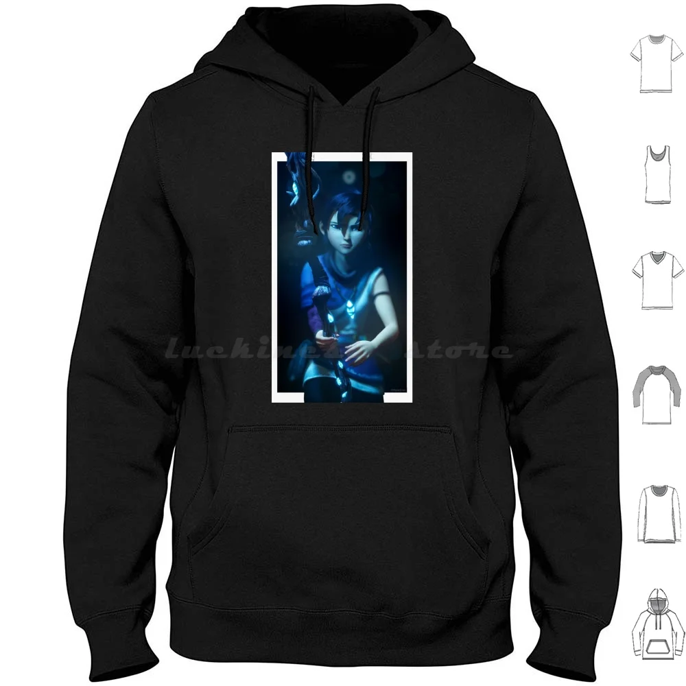 Kena : Bridge Of Spirits Hoodie cotton Long Sleeve Kena Kena Bridge Of Spirits Rots Game Logo