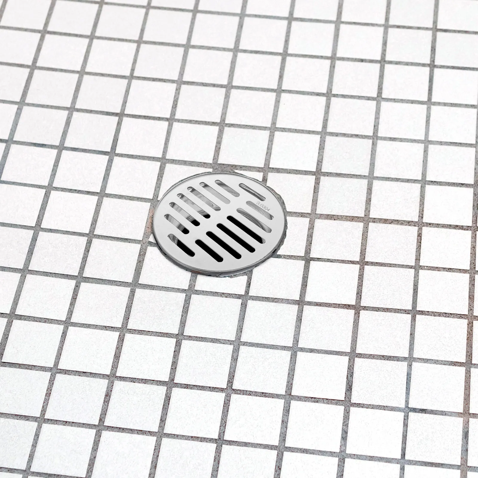 

Утолщенный круглый сливной трап из нержавеющей стали для улицы, сада, крыш, с большой вместимостью, защита от засоров, металлическая крышка для слива