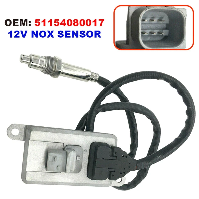 

NOX Sensor Nitrogen Nitrogen Oxygen Sensor 5WK96722B 51.15408-0017 51154080017 For MAN Euro6 Truck