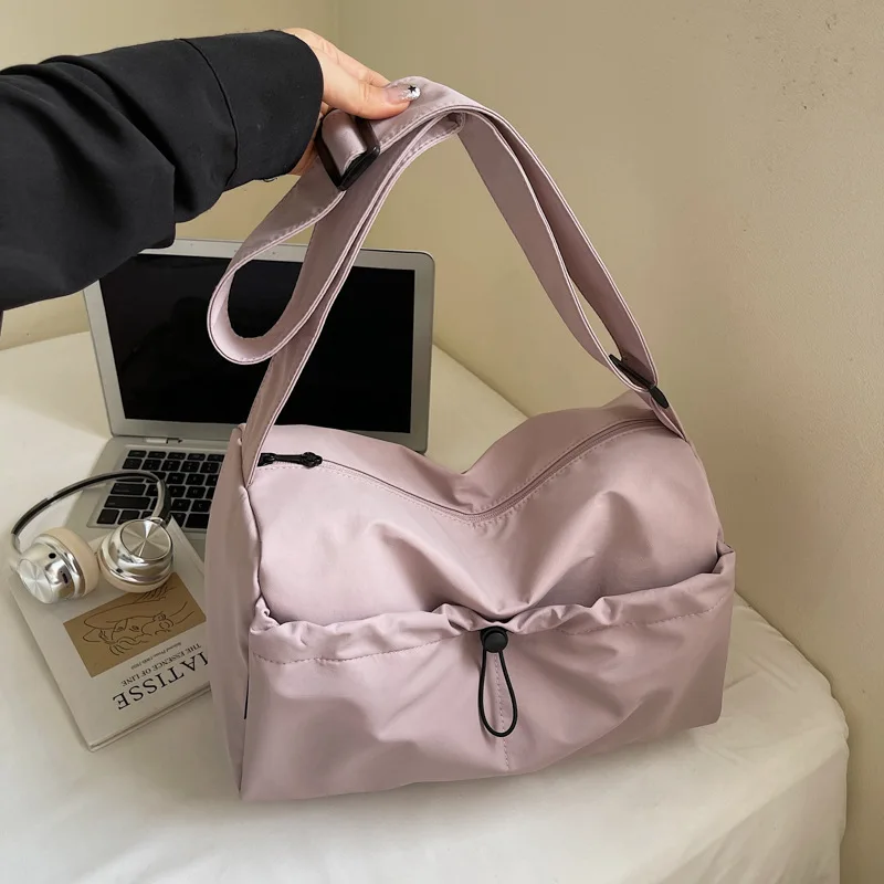 

Холщовая сумка через плечо для женщин, 2025 г., большая высококачественная женская сумка, студенческие сумки, тканевая женская сумка-мессенджер, сумка-книга