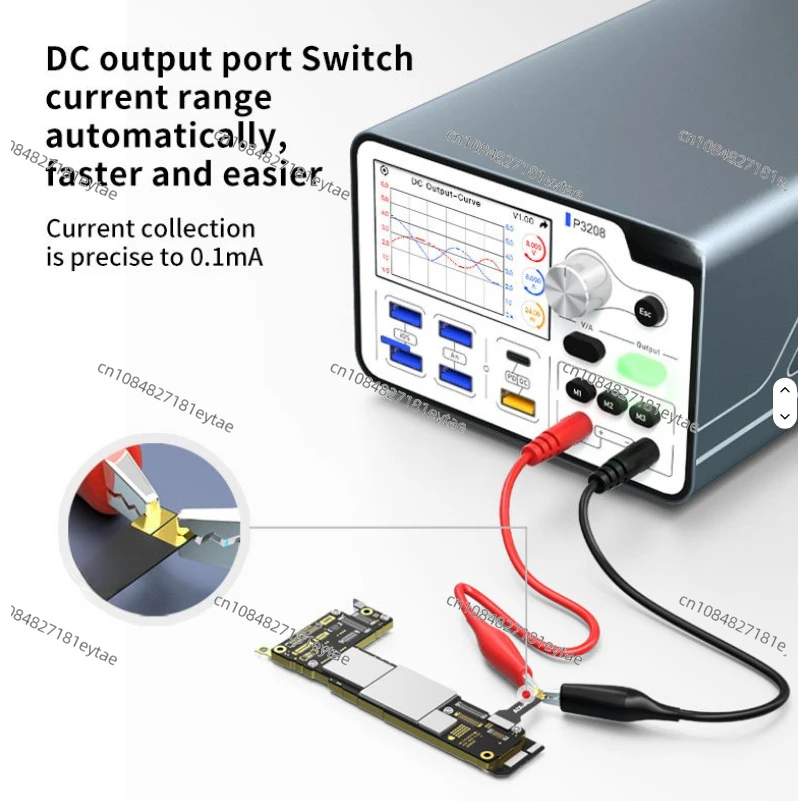 P3208 320W Intelligent Regulated Power Supply One-click Power-on Tool for Mobile Phone Repair Motherboard Battery Testing