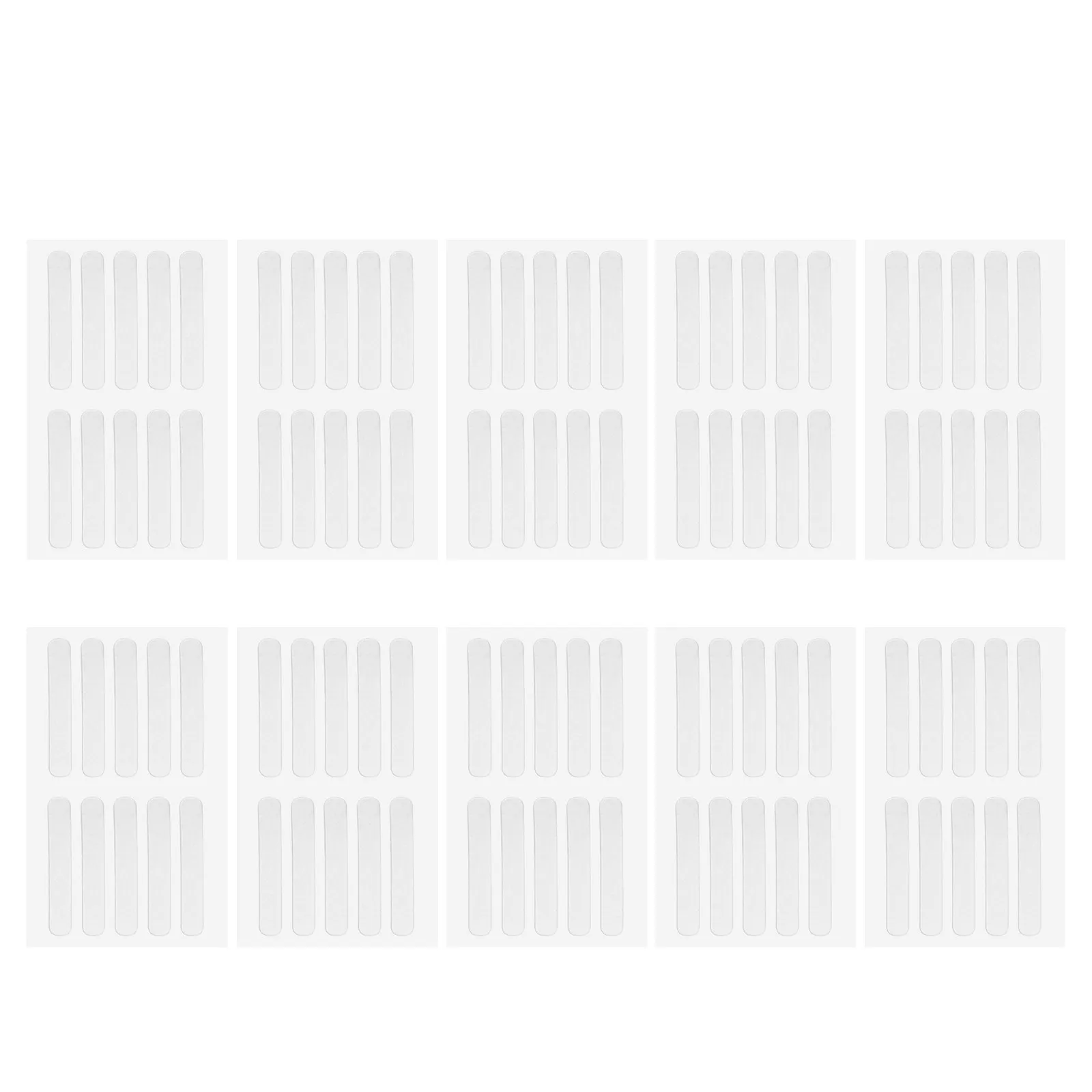 

100Pcs Transparent Silicone Car Door Edge Protector Strip - Anti-Scratch Bumper Corner Guard for Vehicle Side Doors Truck
