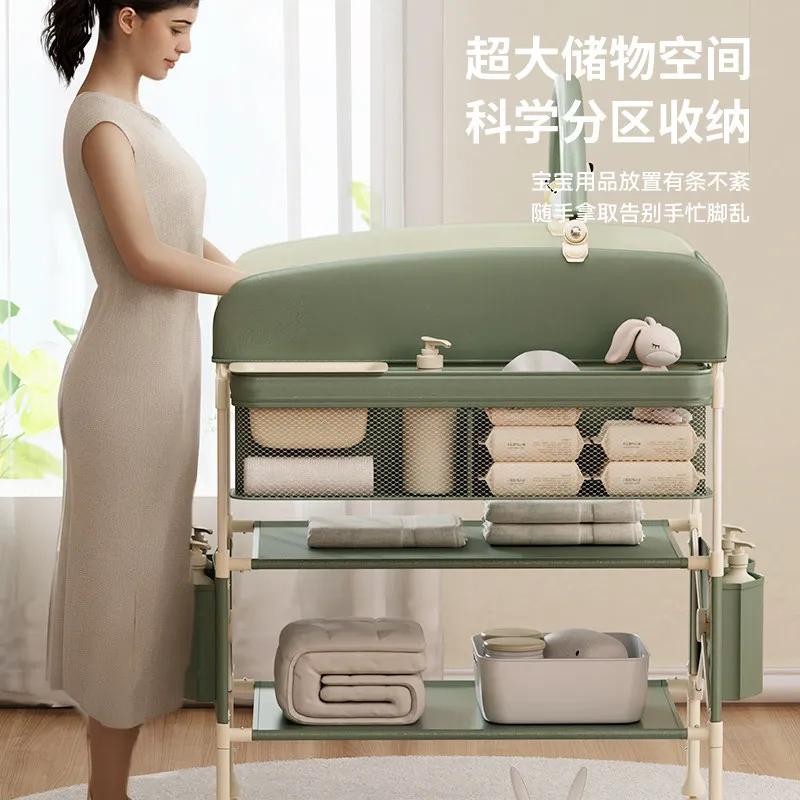 Diaper Table Baby Care Table Baby Foldable Mobile Newborn Bath Changing Table