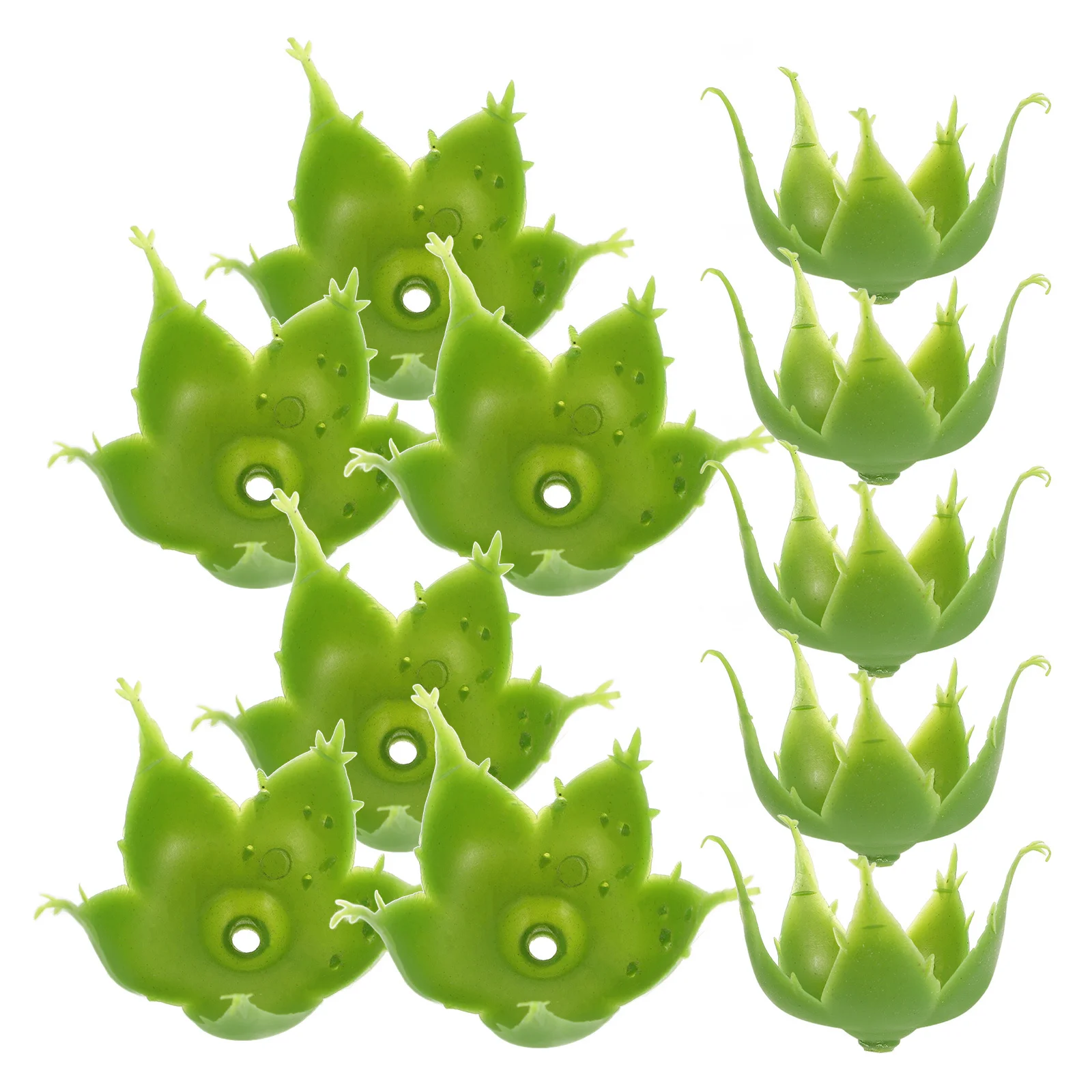 

100Pcs Fake Rose Calyxes Artificial Flower Sepals Base for DIY Floral Craft Wedding Bouquet Decoration Supplies